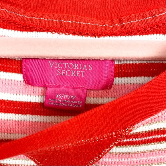 Victoria's Secret Striped PJ Top - Picture 10 of 10